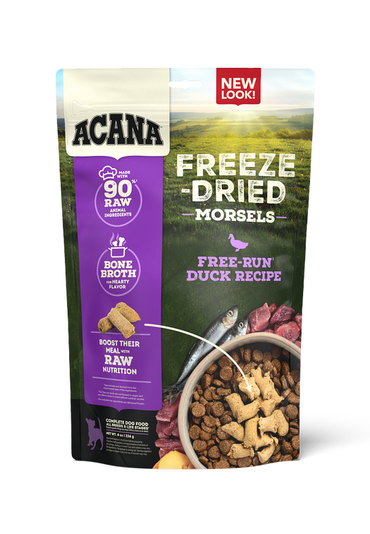 Freeze-Dried Food, Free-Run Duck Recipe, Morsels